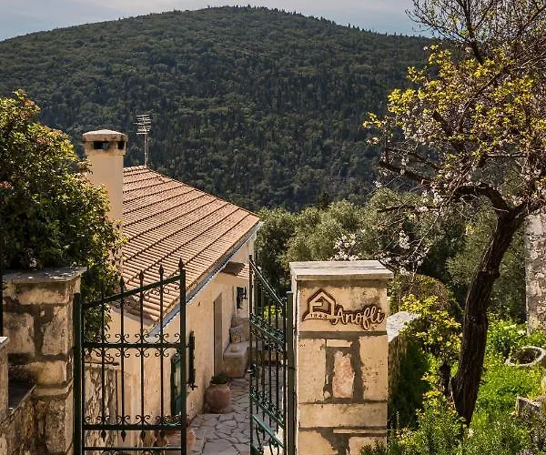Traditional Stone House Anofli 1843 Kefalonia Feriehus