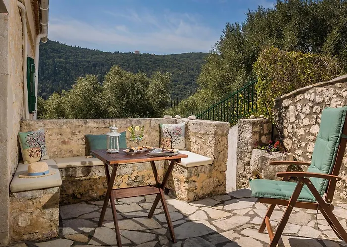 Traditional Stone House Anofli 1843 Kefalonia Feriehus