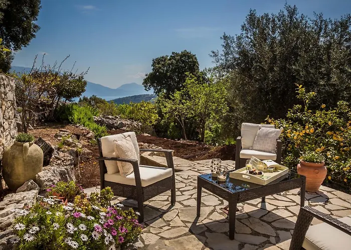 Traditional Stone House Anofli 1843 Kefalonia Feriehus *