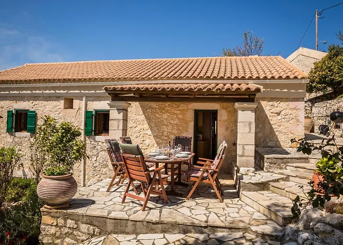 Traditional Stone House Anofli 1843 Kefalonia Feriehus