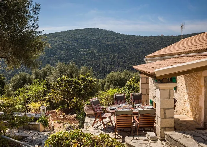 Traditional Stone House Anofli 1843 Kefalonia Feriehus *